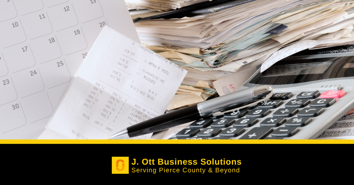 The True Cost of Disorganized Bookkeeping - J. Ott Business Solutions